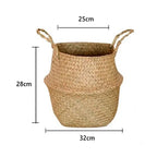 Seagrass Hanging Planter Basket
