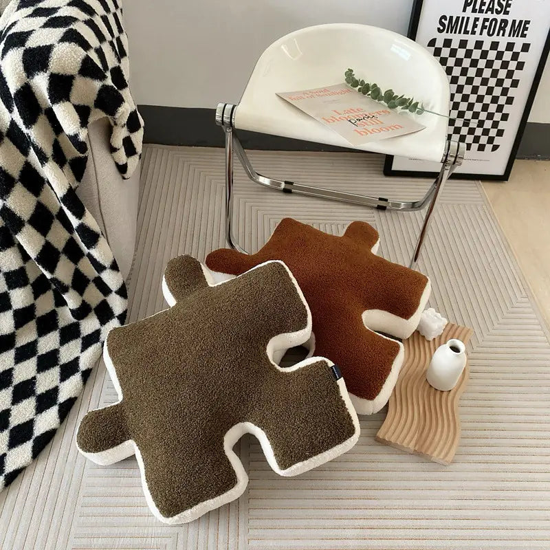 Alien Puzzle Pillow Plush